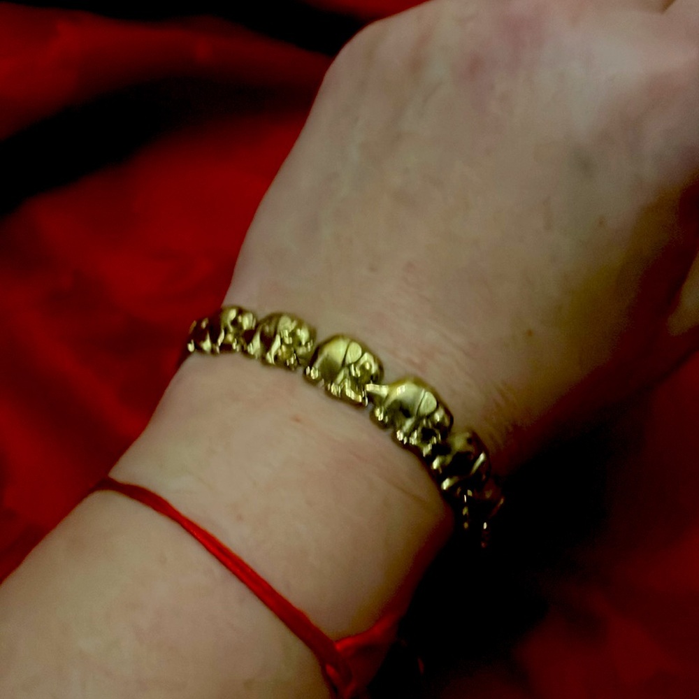 Gold plated brac